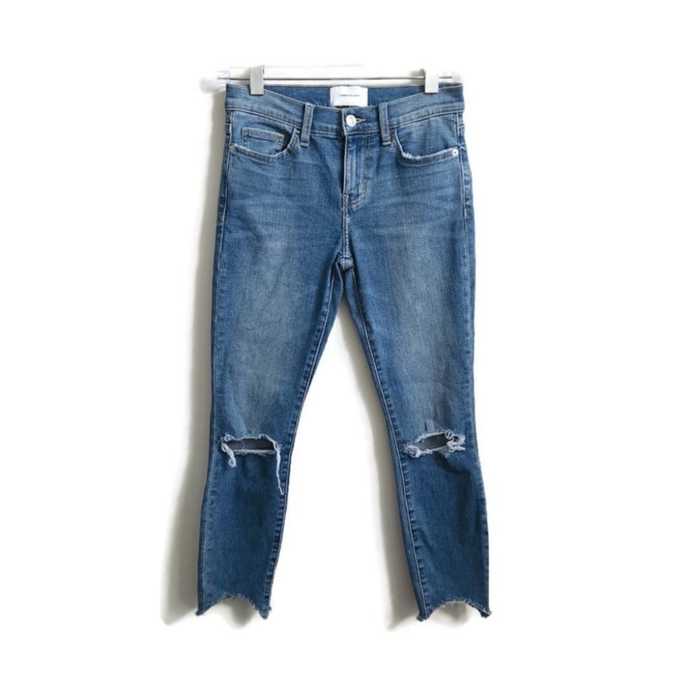 CURRENT/ELLIOTT | Jeans ripped blue sz 26